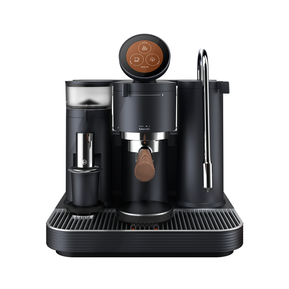 Meraki Gen 2 Espresso Machine with Grinder Black