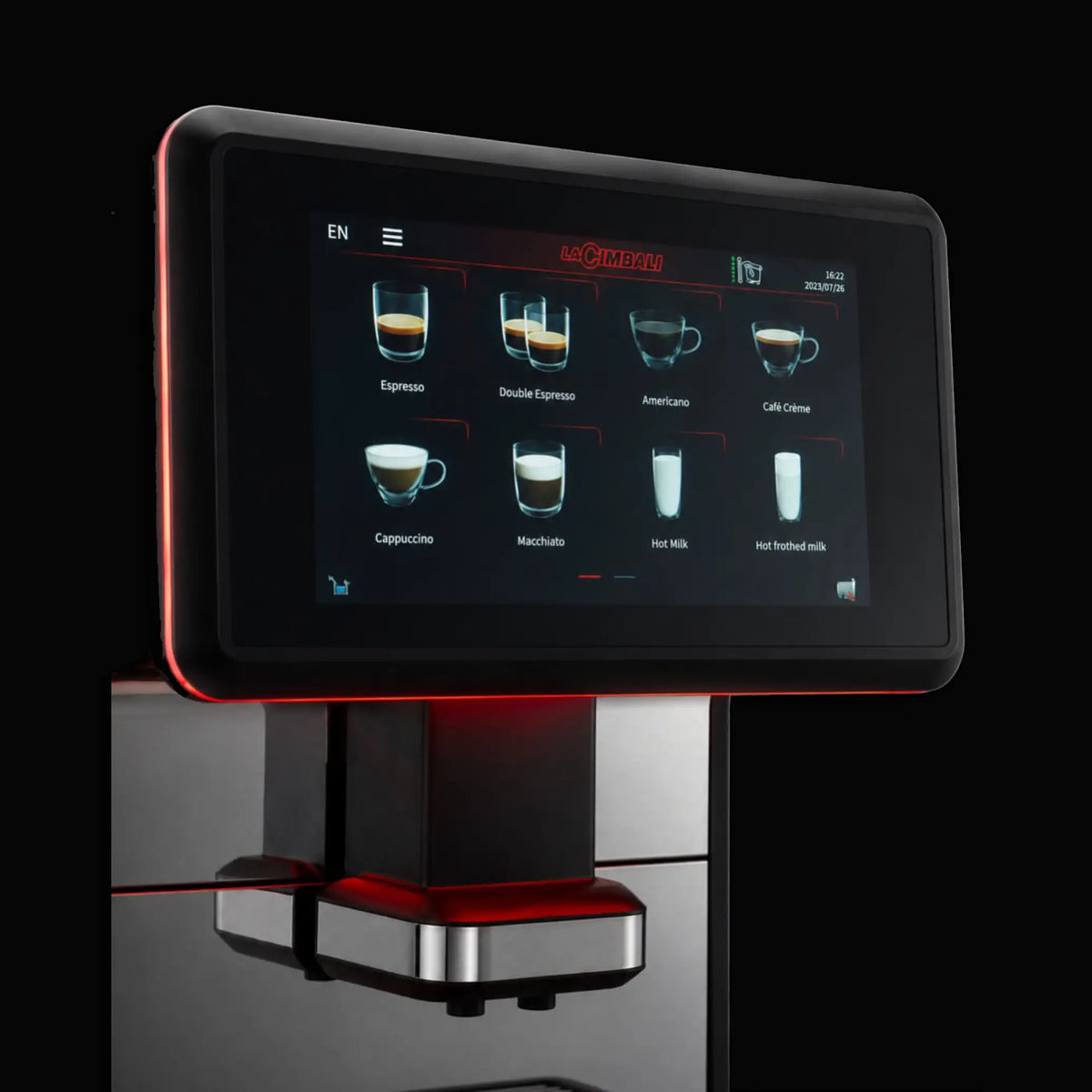 La Cimbali S-Lite Super Automatic Espresso Machine with 2 Liter Water Tank 120V
