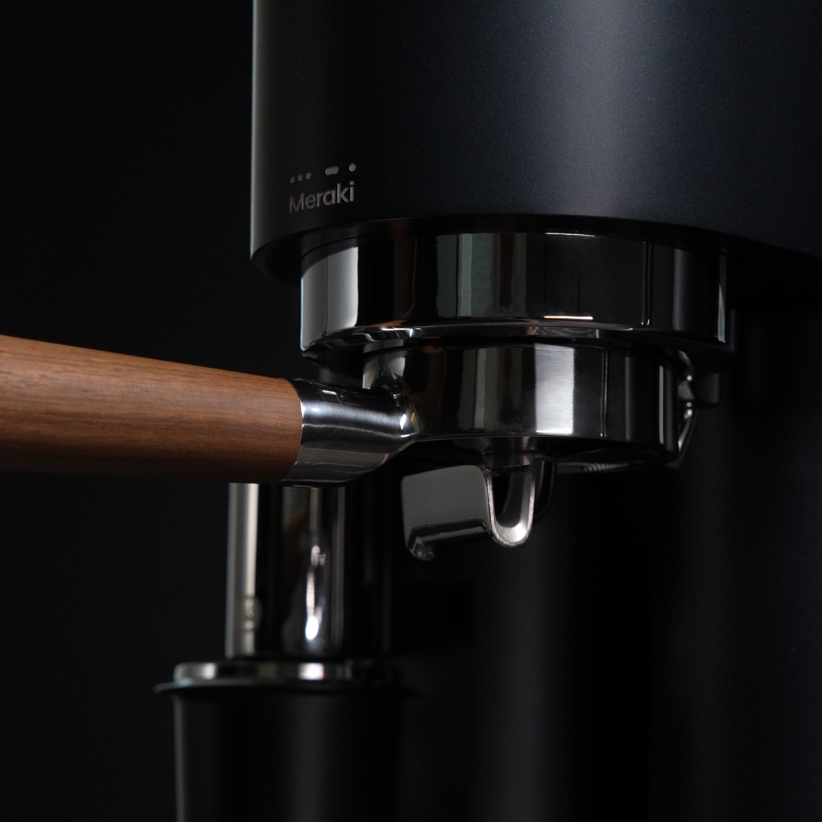 Meraki Gen 2 Espresso Machine with Grinder Black