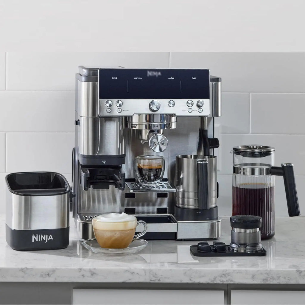 Ninja Luxe Café Premier 3-in-1 Espresso Machine, Duo Coffee hot and Cold Brew