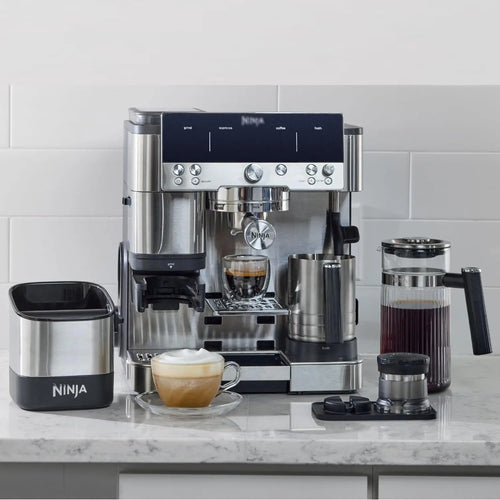 Ninja Luxe Café Premier 3-in-1 Espresso Machine, Duo Coffee hot and Cold Brew