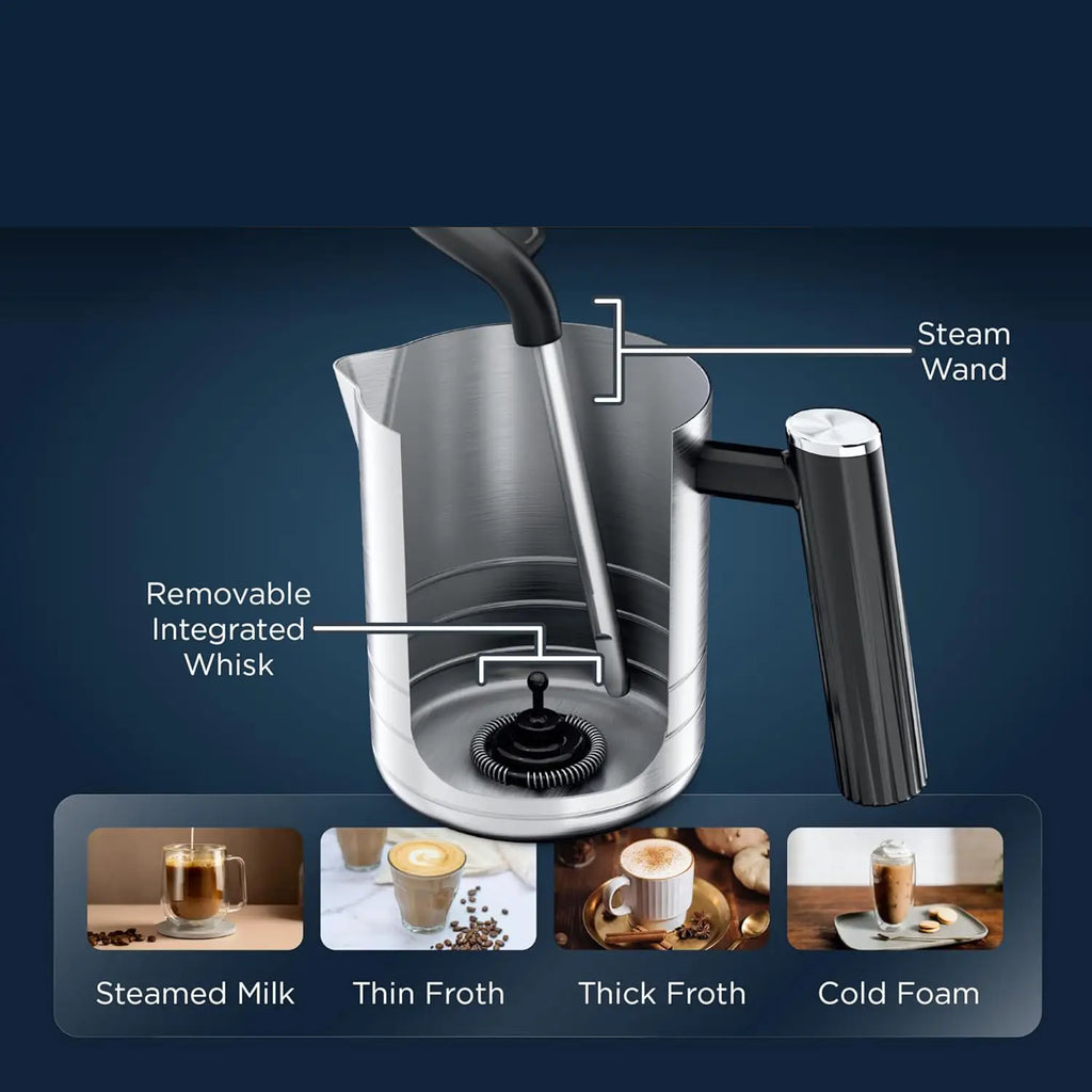 Ninja Luxe Café Premier 3-in-1 Espresso Machine, Duo Coffee hot and Cold Brew
