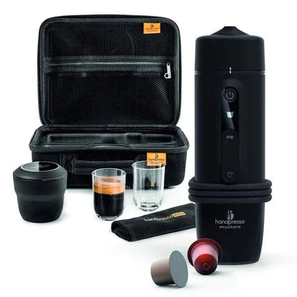 Handpresso Auto Capsule Espresso Machine Set - Nespresso Compatible