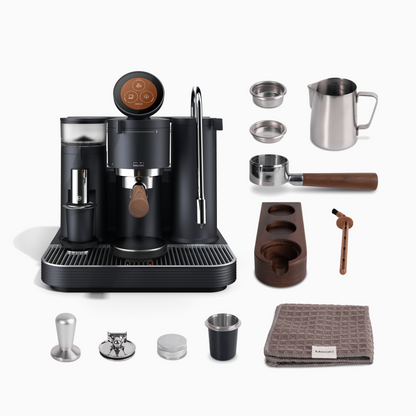 Meraki Gen 2 Espresso Machine with Grinder Black