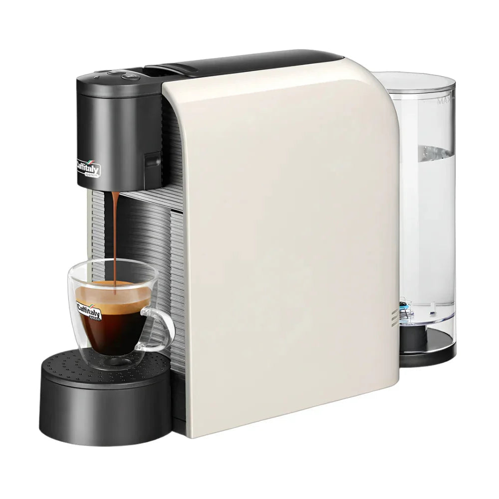 Caffitaly S36-001 Ecaffe Single Serve Capsule Machine - White