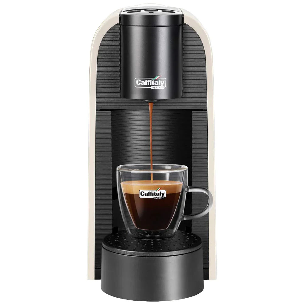 Caffitaly S36-001 Ecaffe Single Serve Capsule Machine - White